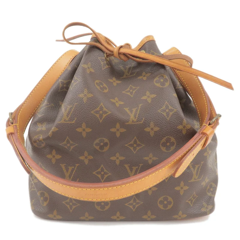 Louis Vuitton Monogram Petit Noe Shoulder Bag M42226