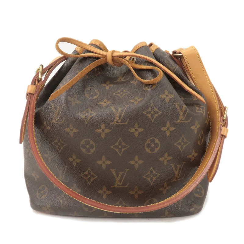 Louis Vuitton Monogram Petit Noe Shoulder Bag M42226