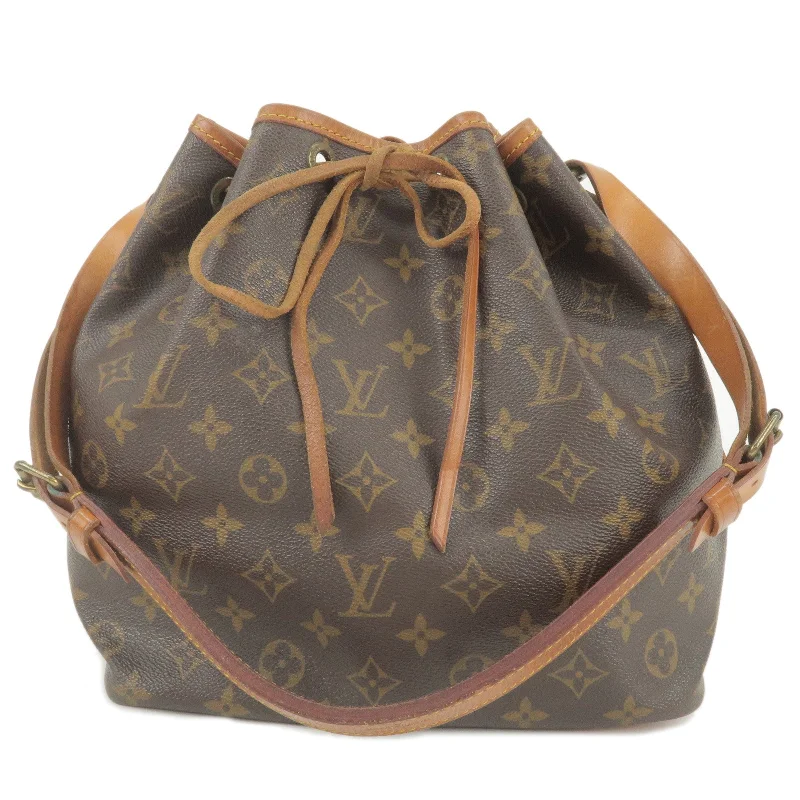 Louis Vuitton Monogram Petit Noe Shoulder Bag M42226