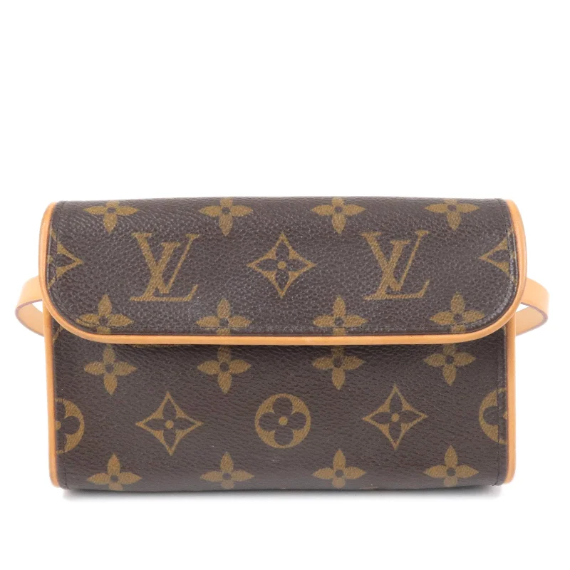 Louis Vuitton Monogram Pochette Florentine Waist Bag BeltXS M51855