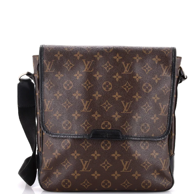 Bass Messenger Bag Macassar Monogram Canvas MM