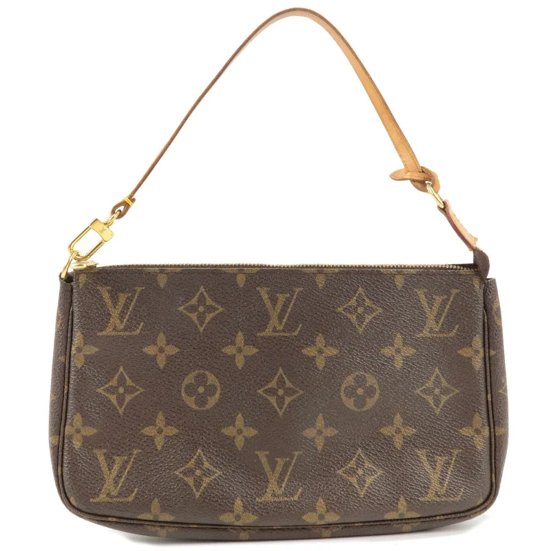 Louis Vuitton Monogram Pochette Accessoires Hand Bag M51980