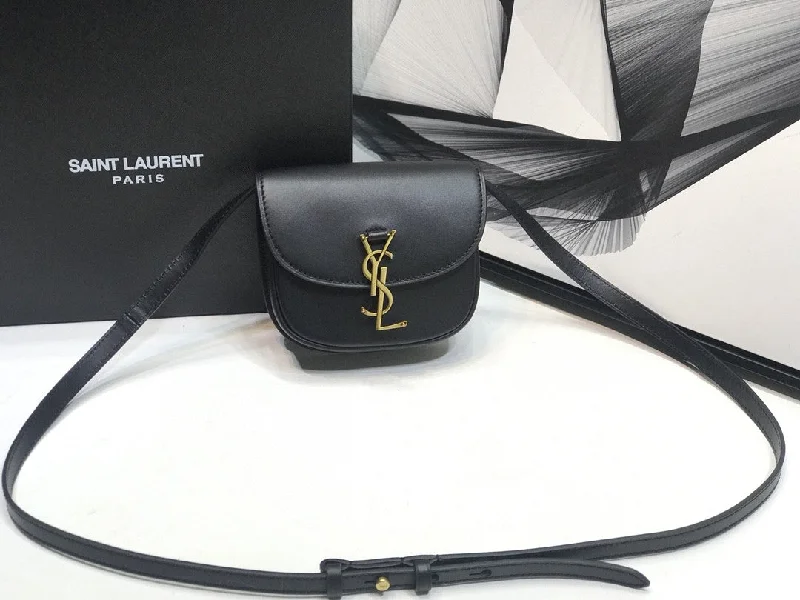 Yves Saint Laurent Kaia Small Satchel Black