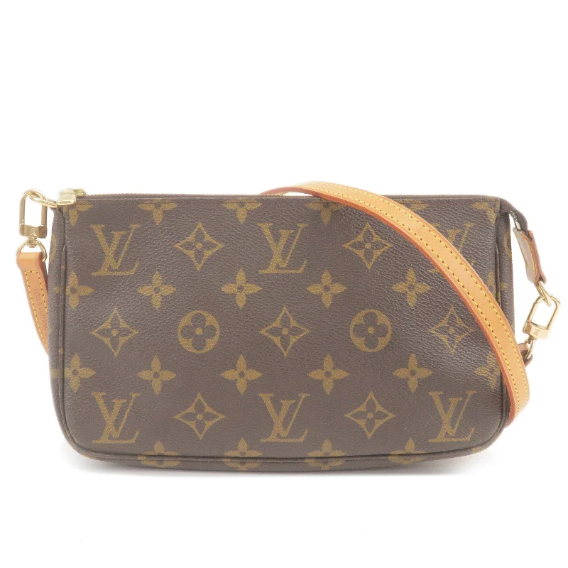 Louis Vuitton Monogram Pochette Accessoires & Strap M51980 J00145