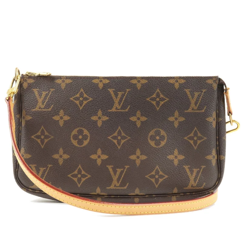 Louis Vuitton Monogram Pochette Accessoires & Strap M51980 J00145