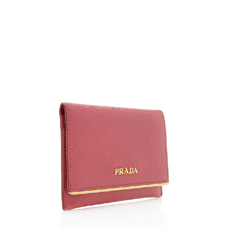 Prada Saffiano Leather Card Holder 21996