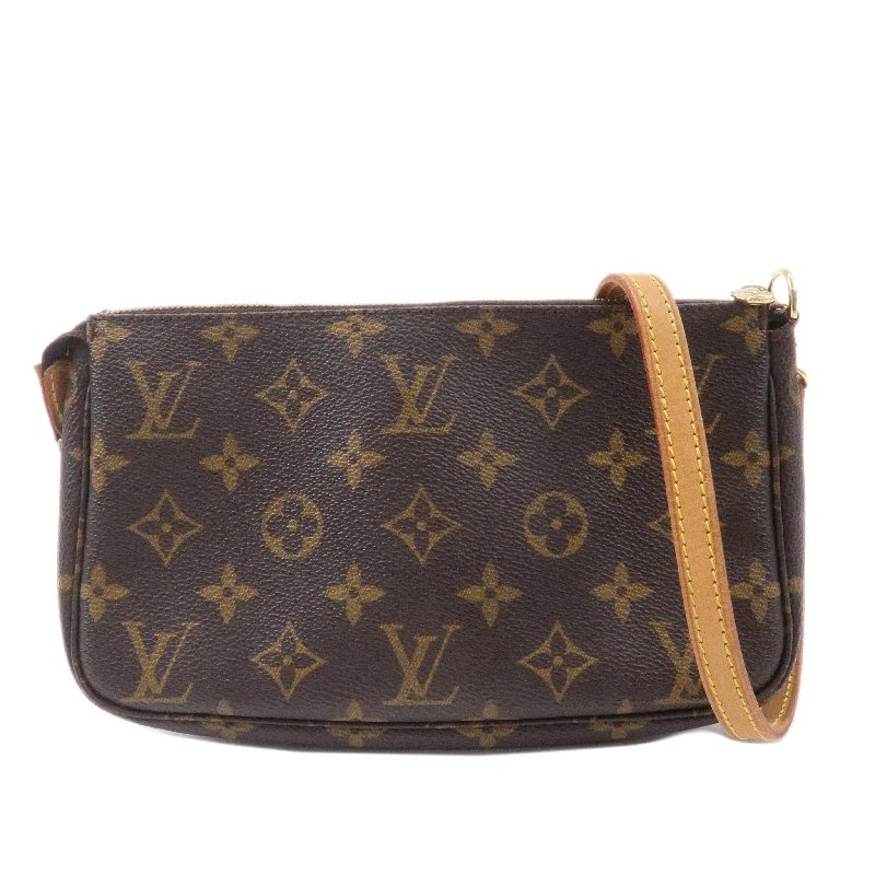 Louis Vuitton Monogram Pochette Accessoires & Strap M51980 J00145