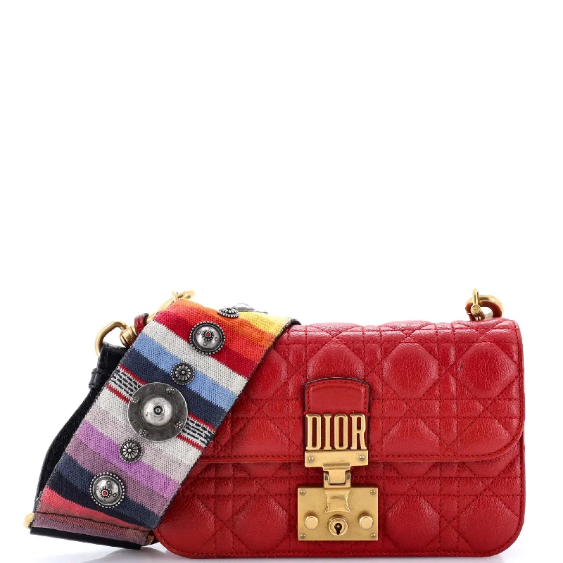 Dioraddict Flap Bag Cannage Quilt Lambskin Small