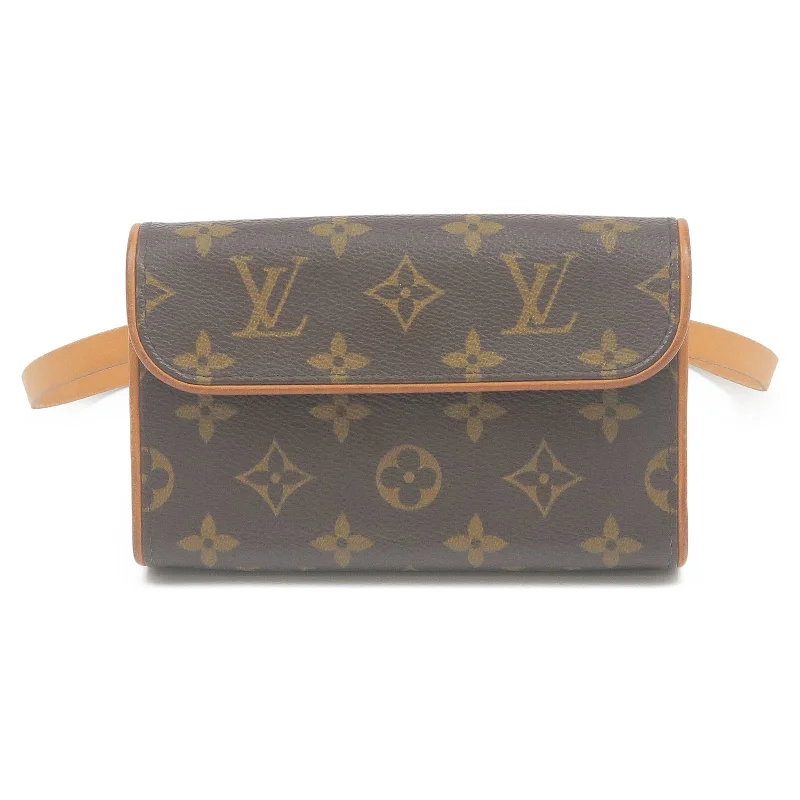 Louis Vuitton Monogram Pochette Florentine Waist Bag Belt XS M51855