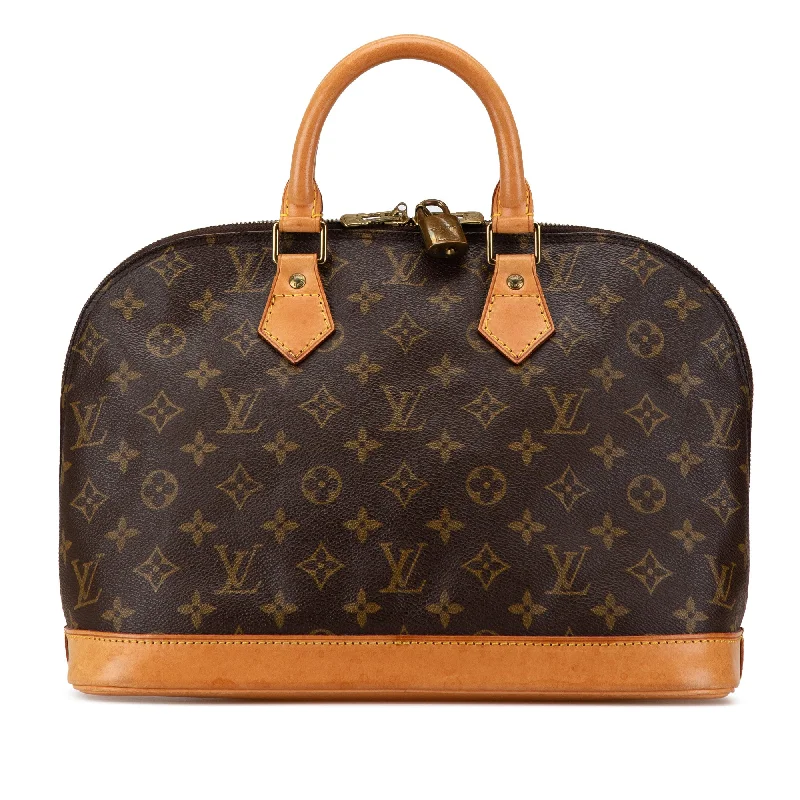 Brown Louis Vuitton Monogram Alma PM Handbag