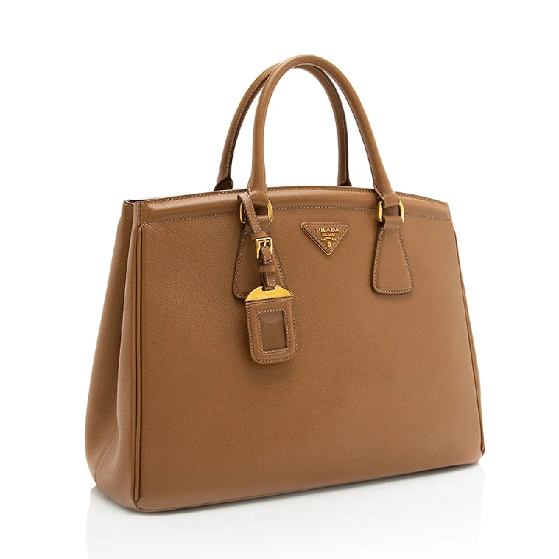 Prada Saffiano Leather Parabole Tote 18152