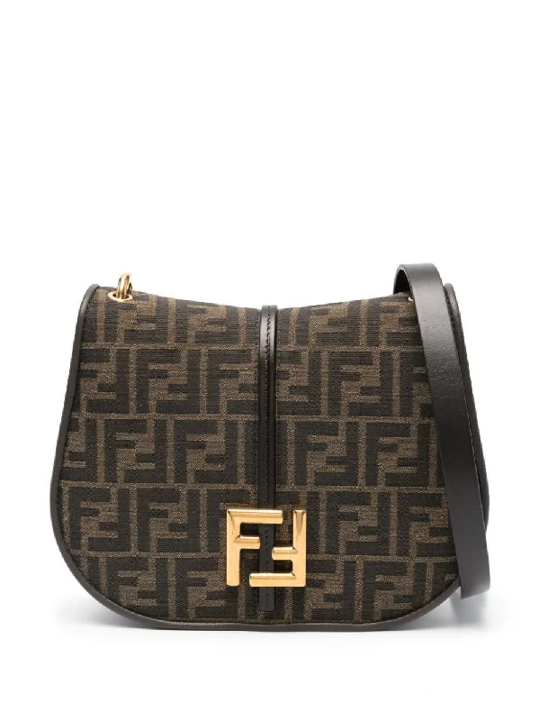 Fendi Women C’Mon Medium Ff Satchel Bag