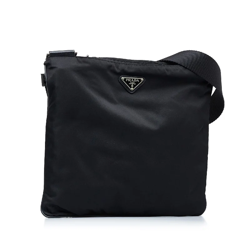 Prada Tessuto Black Nylon Canvas