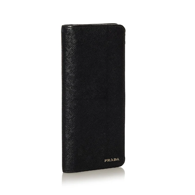 Prada Saffiano Leather Long Wallet 28726