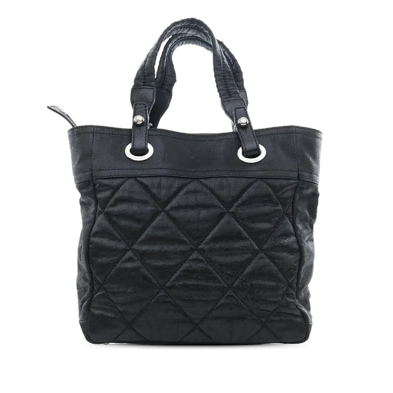 Black Chanel Small Paris-Biarritz Tote