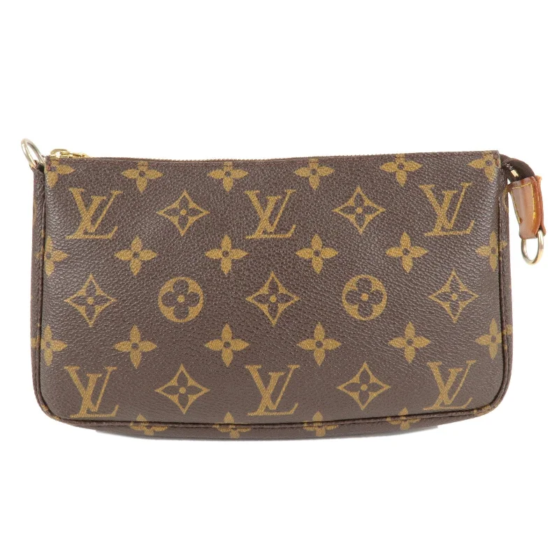 Louis Vuitton Monogram Pochette Accessoires M51980 Brown