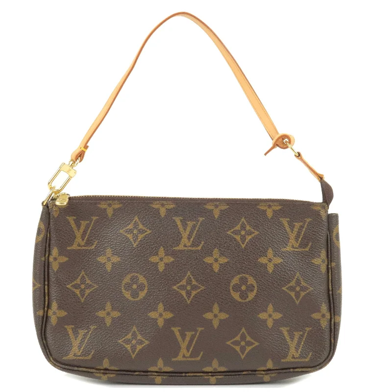 Louis Vuitton Monogram Pochette Accessoires & Strap M51980 J00145