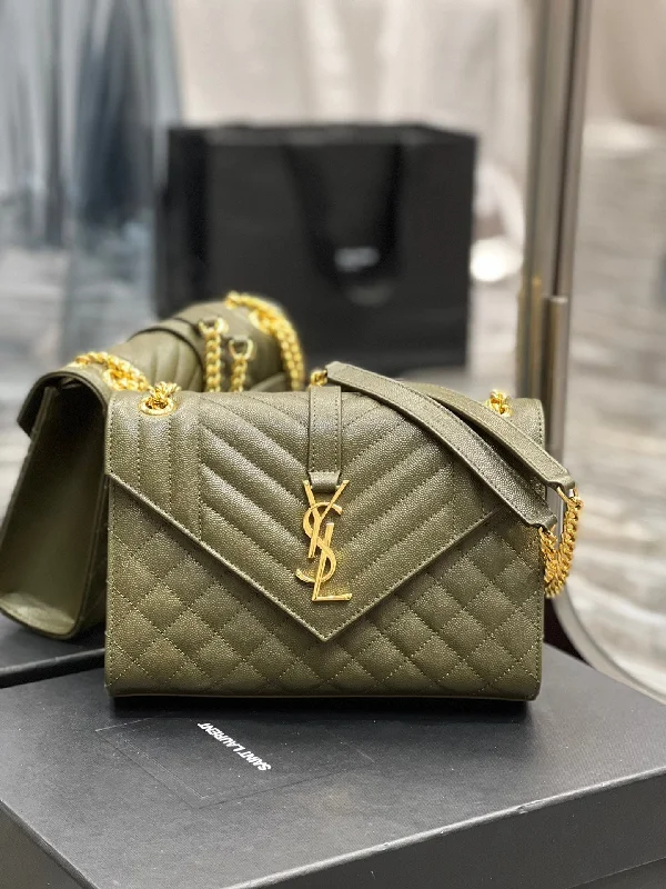 Yves Saint Laurent Envelope Medium Chain Bag