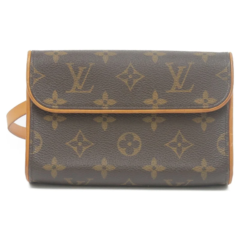 Louis Vuitton Monogram Pochette Florentine Waist Bag Belt XS M51855