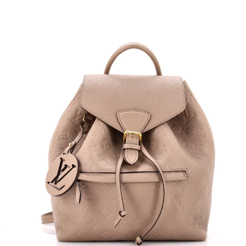 Montsouris NM Backpack Monogram Empreinte Leather PM