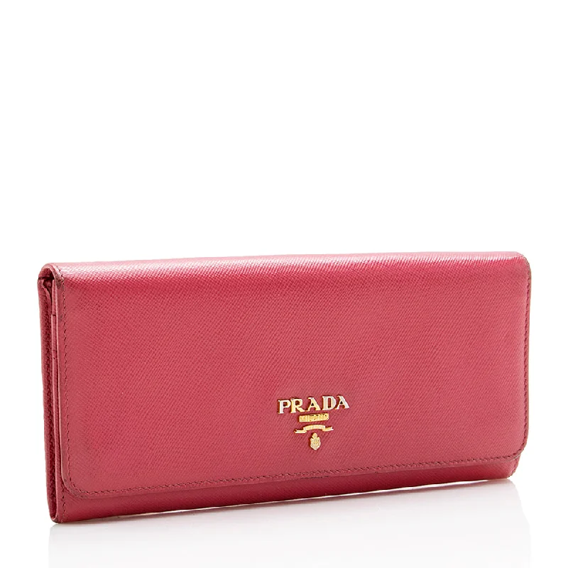 Prada Saffiano Leather Continental Wallet - FINAL SALE 17690