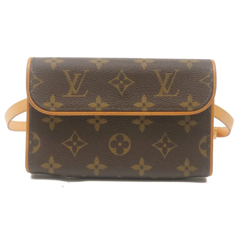 Louis Vuitton Monogram Pochette Florentine Waist Bag BeltXS M51855