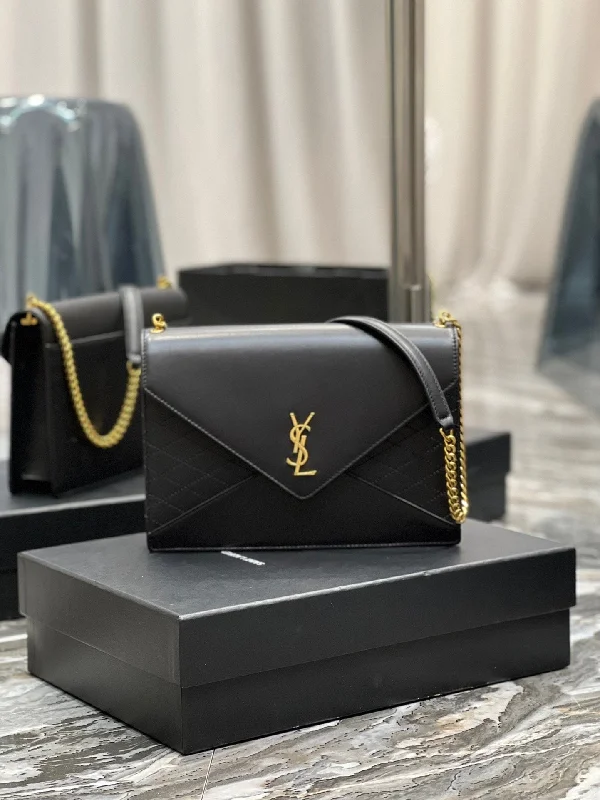 Yves Saint Laurent Gaby Chain Bag Black With