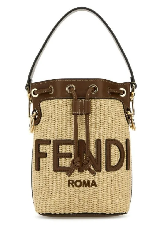 Fendi Women Mini Mon Tresor Paglia Chicco