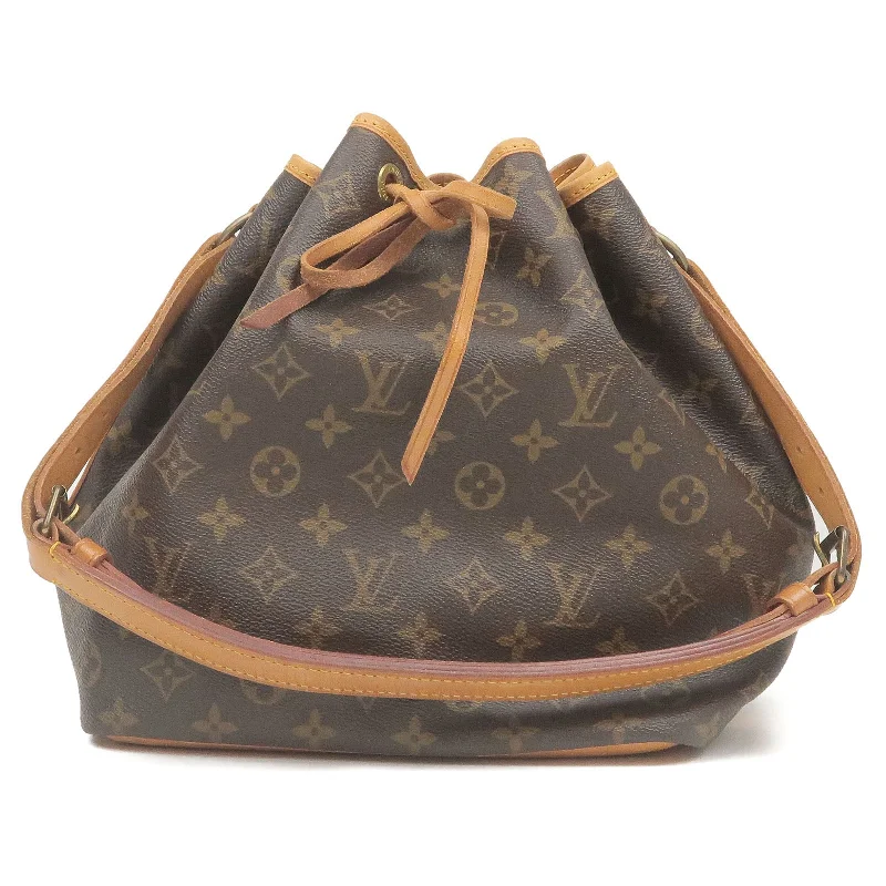 Louis Vuitton Monogram Petit Noe Shoulder Bag M42226