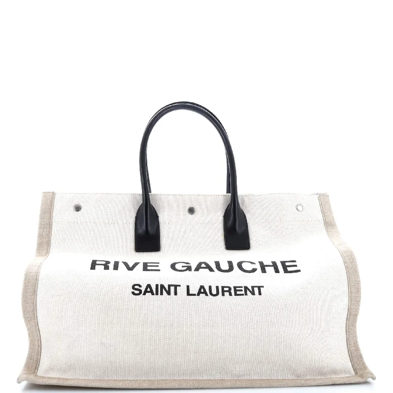 Rive Gauche Shopper Tote Camo Canvas Large