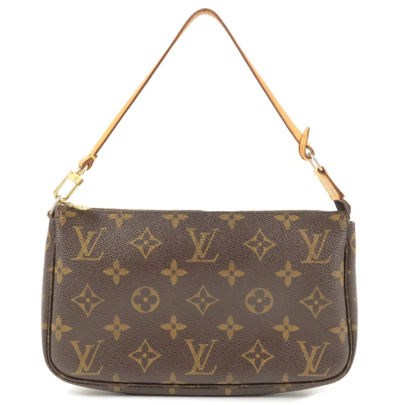 Louis Vuitton Monogram Pochette Accessoires Hand Bag M51980