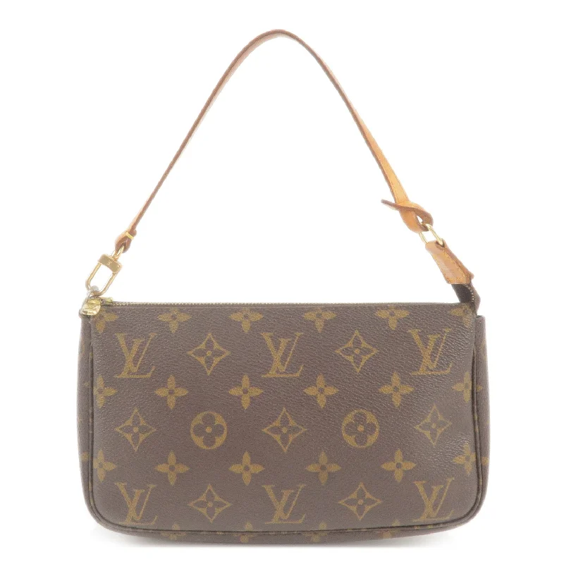 Louis Vuitton Monogram Pochette Accessoires Hand Bag M51980