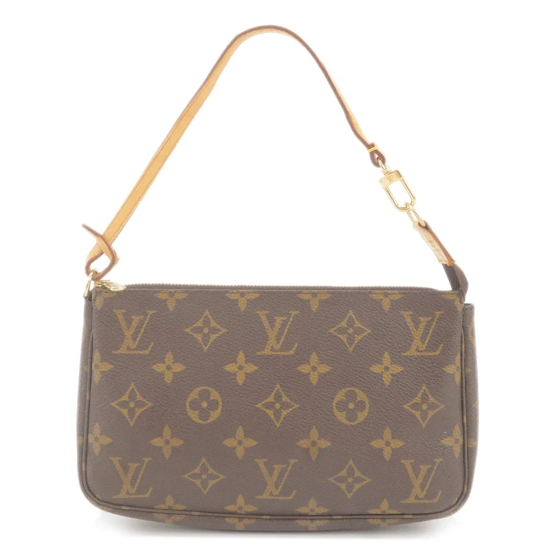 Louis Vuitton Monogram Pochette Accessoires Hand Bag M51980