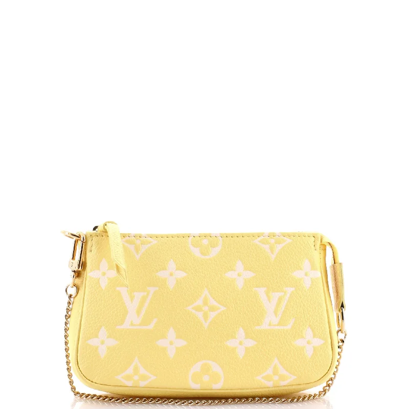 Pochette Accessoires Spring in the City Monogram Empreinte Leather Mini