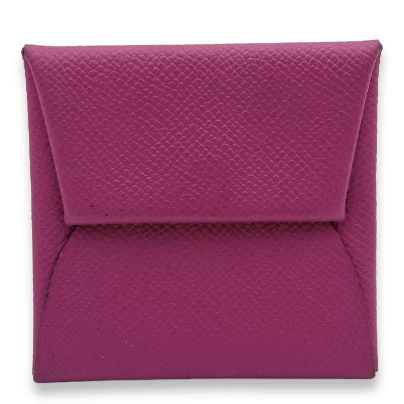 Hermès Bastia Purple in Epsom, Palladium hardware S2404007AN