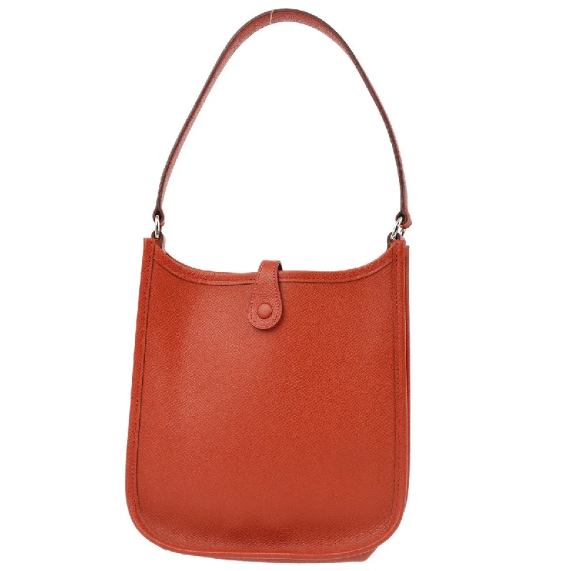 Hermes Red Epsom Evelyne TPM Handbag