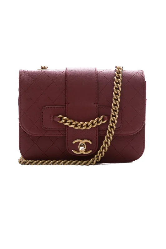 Front Chain Flap Bag