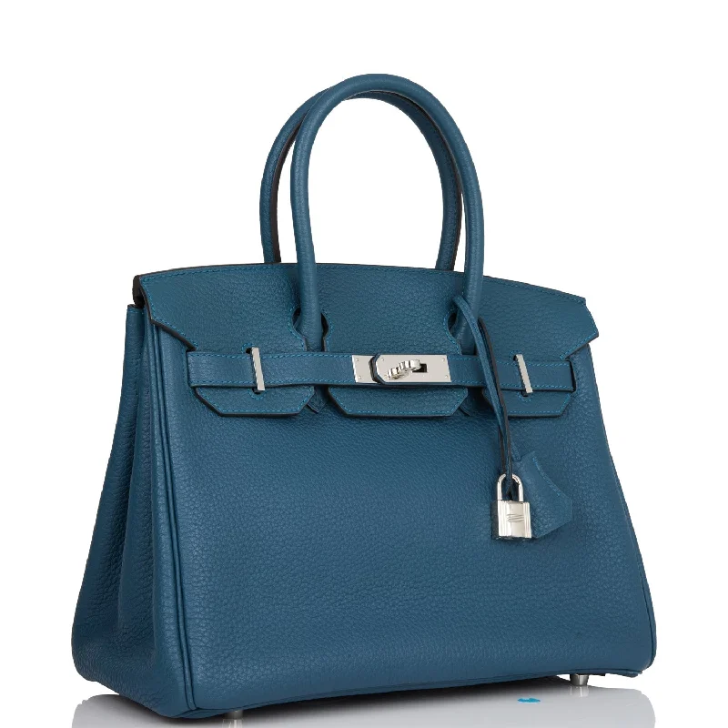 Hermes Birkin 30 Colvert Togo Palladium Hardware -