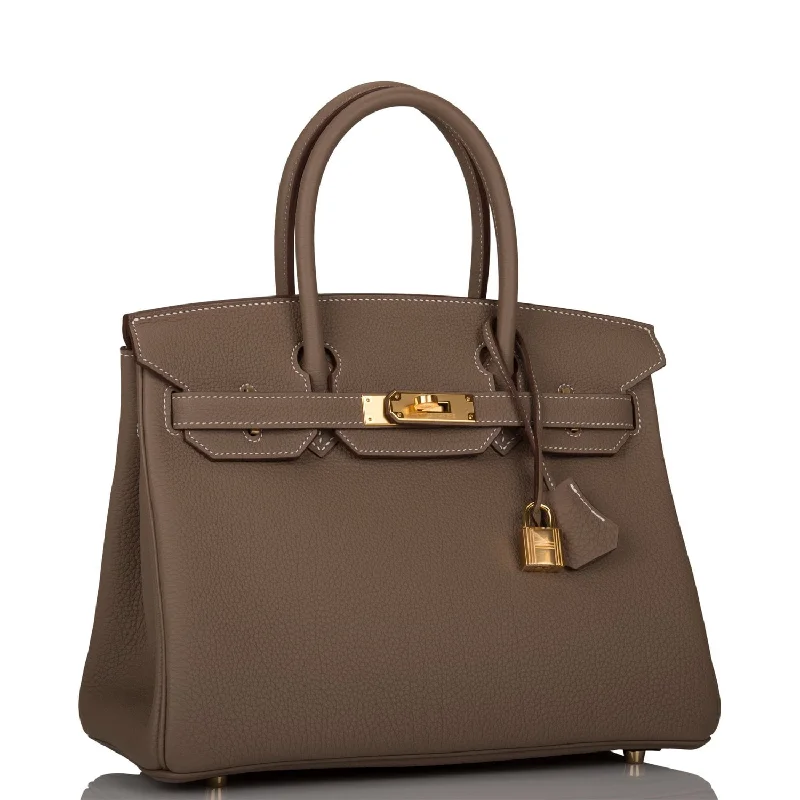 Hermes Birkin 30 Etoupe Togo Gold Hardware