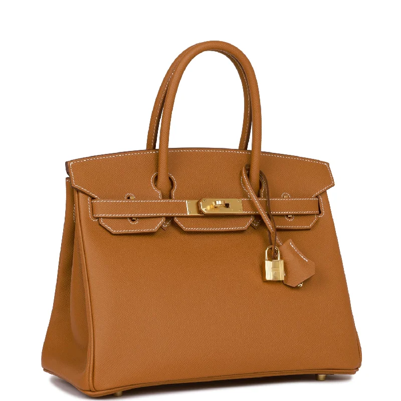 Hermes Birkin 30 Gold Epsom Gold Hardware