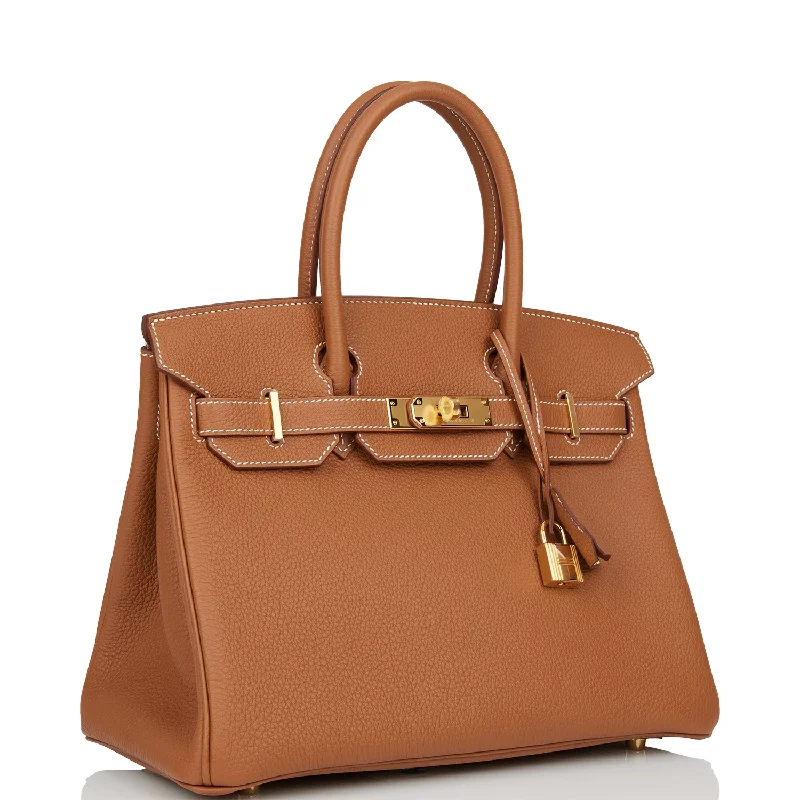 Hermes Birkin 30 Gold Togo Gold Hardware