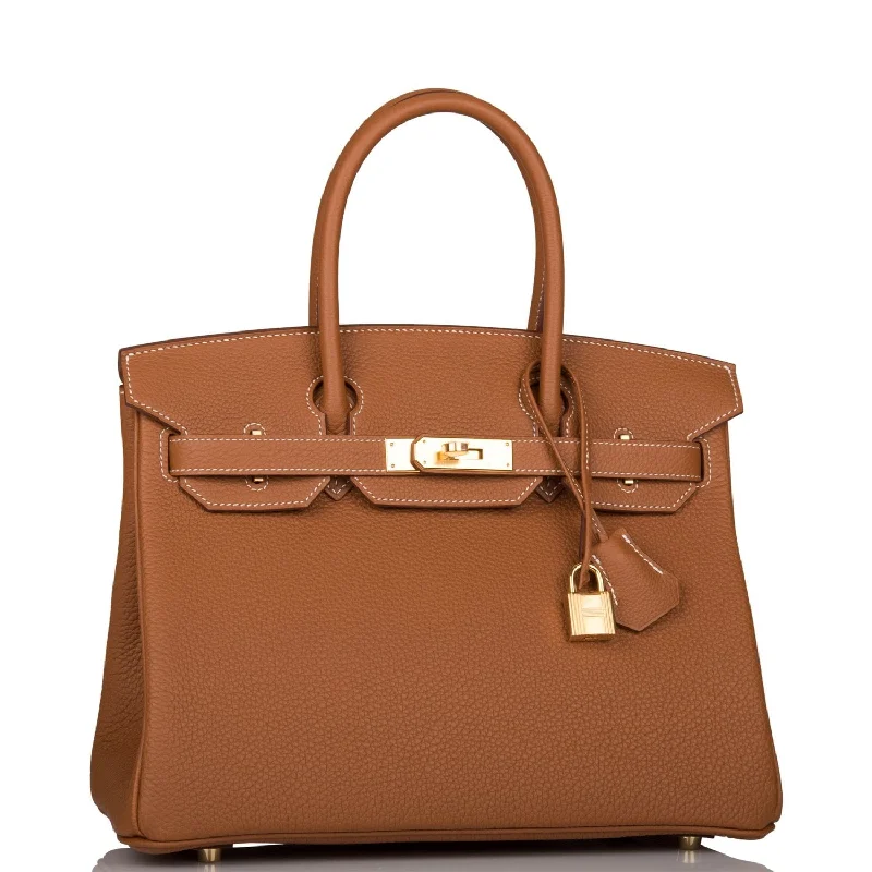 Hermes Birkin 30 Gold Togo Gold Hardware