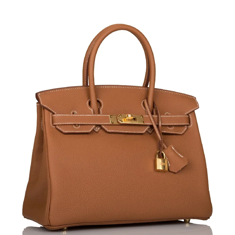 Hermes Birkin 30 Gold Togo Gold Hardware