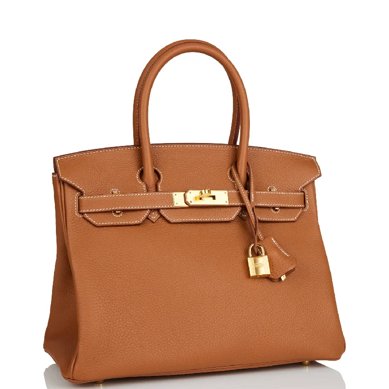 Hermes Birkin 30 Gold Togo Gold Hardware